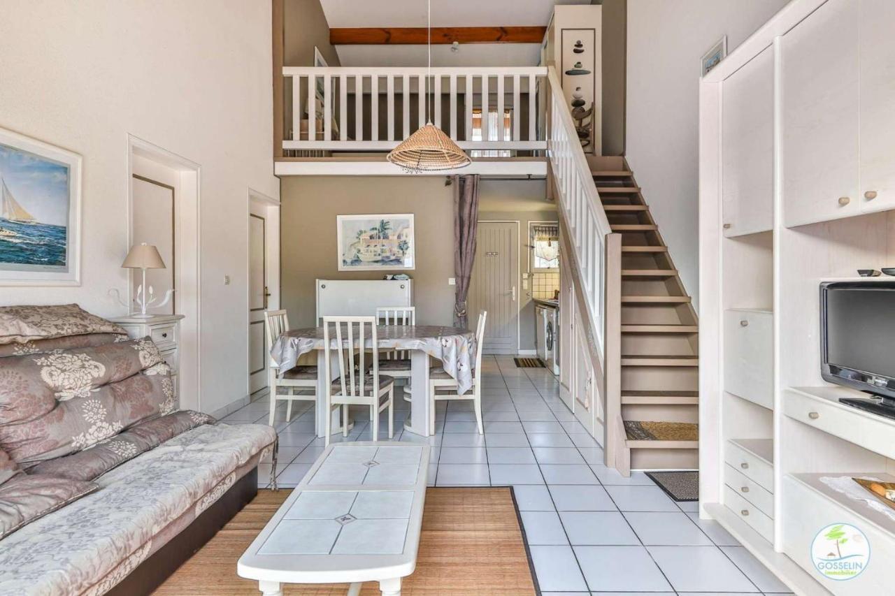 Biscarrosse Duplex Classe 2 Etoiles Avec Parking Privatif Pour 6 Personnes Exterior foto