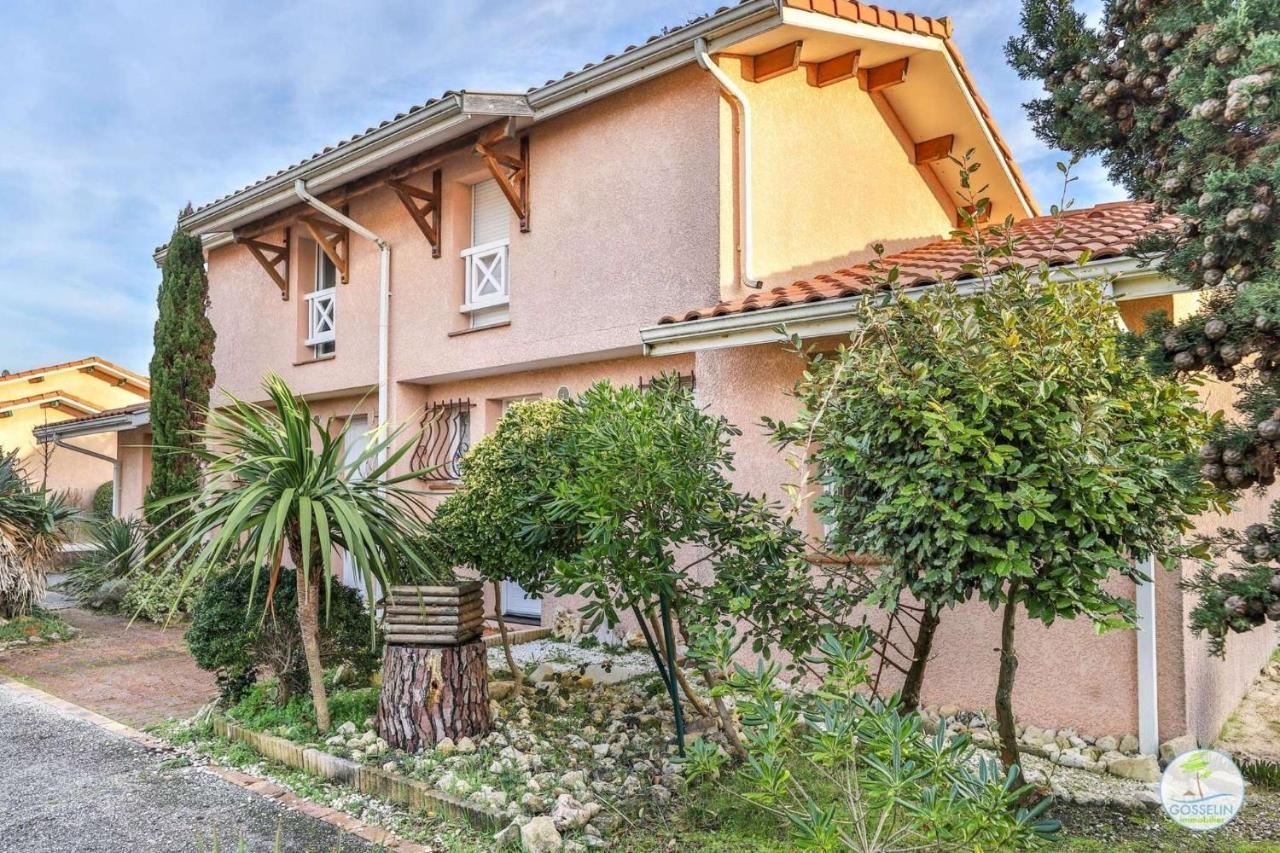 Biscarrosse Duplex Classe 2 Etoiles Avec Parking Privatif Pour 6 Personnes Exterior foto